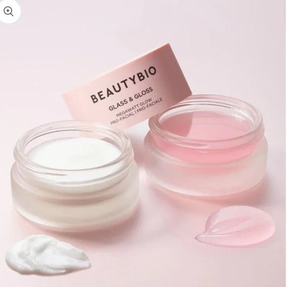 BeautyBio Glass & Gloss At-Home 2-Step Facial System NIB - Picture 2 of 10